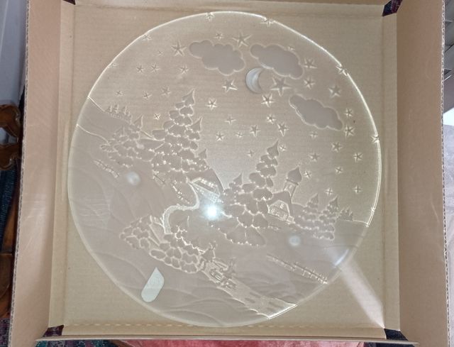 Piatto Walther Glas Natale