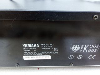 Lettore CD Yamaha CDC-765 - Nero, per 5 CD