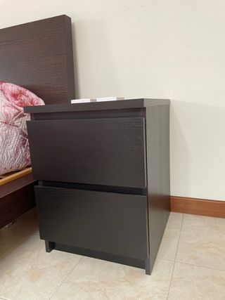 Comodino Malm Ikea 2 cassetti