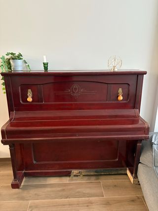Piano antiguo - restaurar