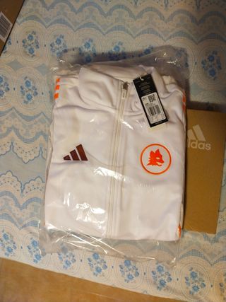 Chándal Adidas AS Roma - Blanco y Rojo