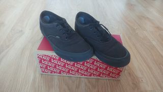 Vans negras talla 38