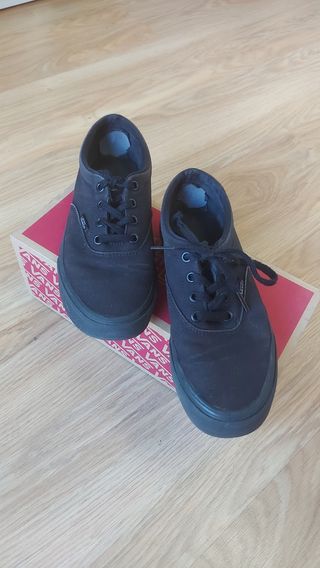 Vans negras talla 38