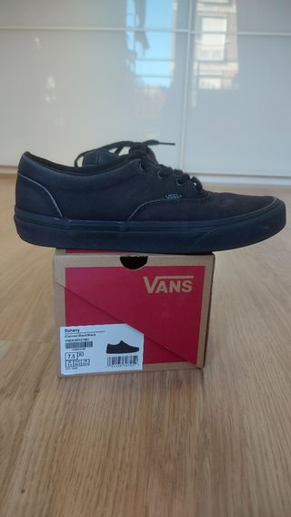 Vans negras talla 38