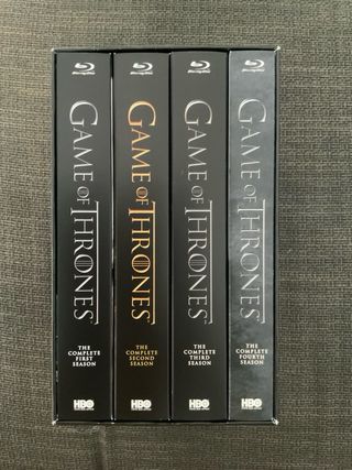 Juego de Tronos BluRay (Temporadas 1-4)