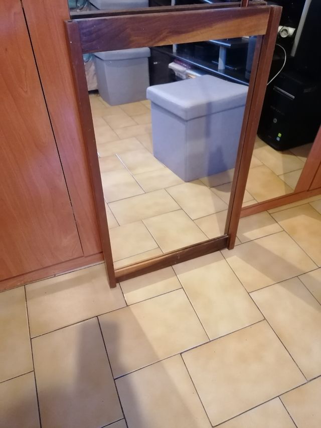 Espejo vintage madera