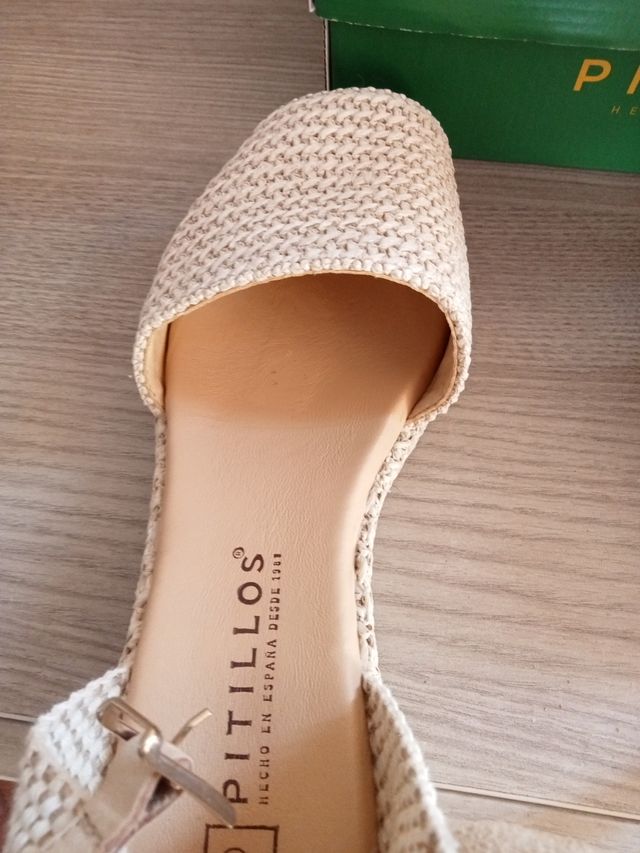 Cuñas Pitillos beige