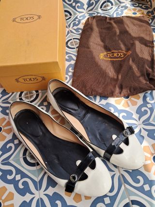 Bailarinas Tod's - Blancas y Negras