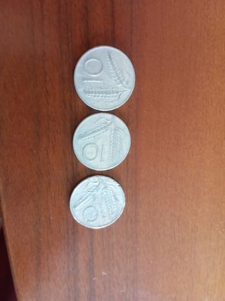 3 Monete Italia 1951/52/56