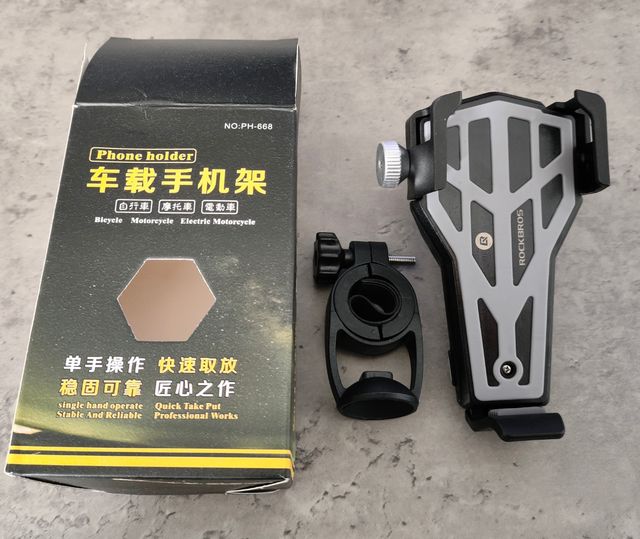 Soporte para móvil bici Rockbros nuevo a estrenar