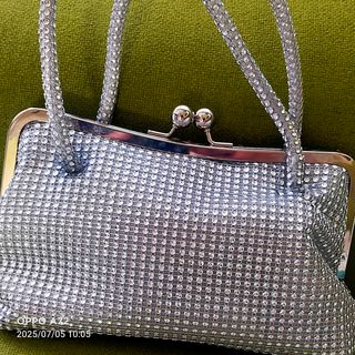 Bolso Fiesta Brillante Plata