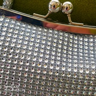 Bolso Fiesta Brillante Plata