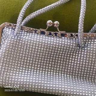 Bolso Fiesta Brillante Plata
