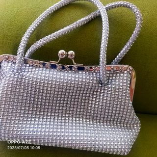 Bolso Fiesta Brillante Plata