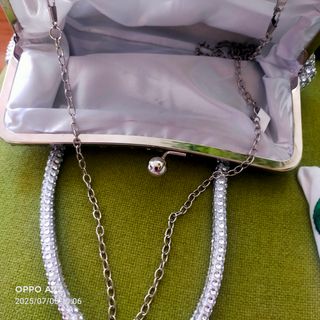 Bolso Fiesta Brillante Plata