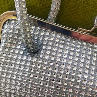 Bolso Fiesta Brillante Plata