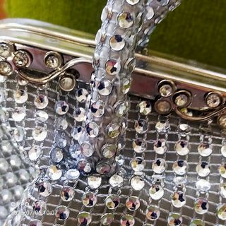 Bolso Fiesta Brillante Plata