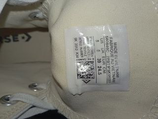 Converse Chuck Taylor blancas