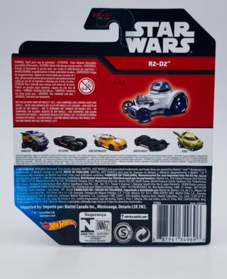R2-D2 STAR WARS DISNEY HOT WHEELS MATTEL
