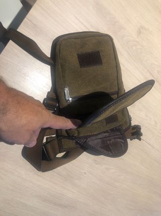 Riñonera táctica Marrón