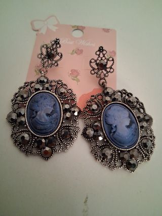 Pendientes largos platesdos.