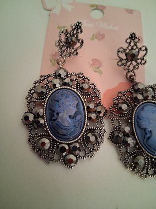 Pendientes largos platesdos.