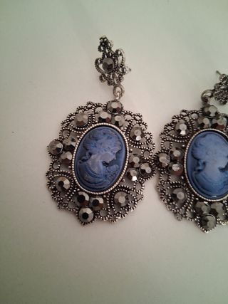 Pendientes largos platesdos.