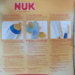 Set de biberones Nuk Start set Nuevo