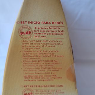 Set de biberones Nuk Start set Nuevo