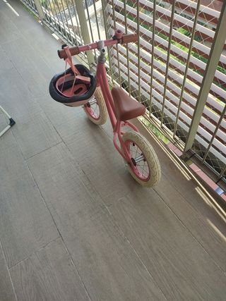 Bicicleta Equilibrio niña Rosa