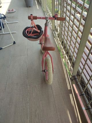 Bicicleta Equilibrio niña Rosa