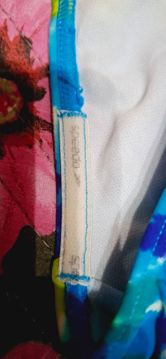 Costume intero Speedo bimba - azzurro e verde