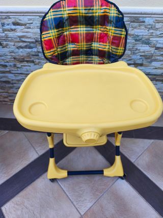 Trona bebé plegable, multicolor