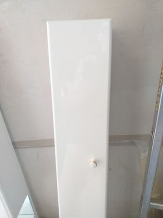 Armario lacado blanco 15x102cm