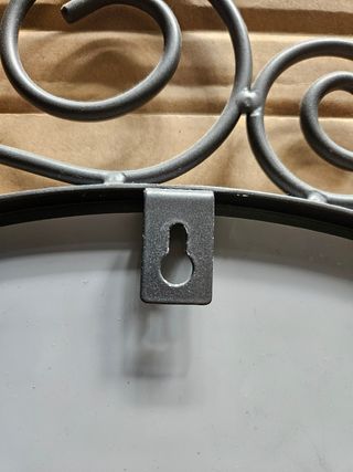 Espejo redondo negro EKNE