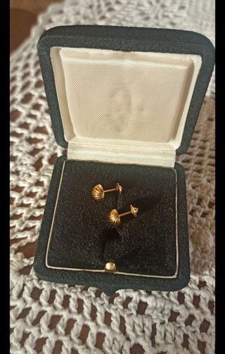 Pendientes oro 1940