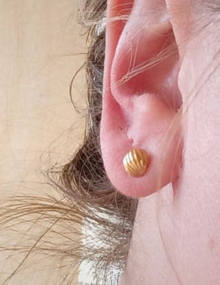 Pendientes oro 1940