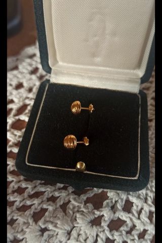 Pendientes oro 1940