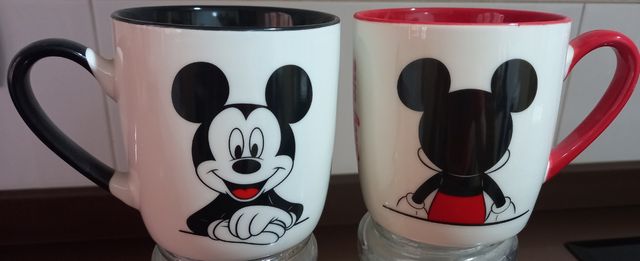 Tazas Mickey Mouse Disney. Nuevas!