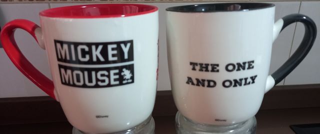 Tazas Mickey Mouse Disney. Nuevas!