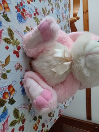 Coniglio Peluche Rosa all'incirca 36cm