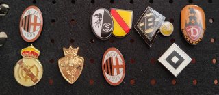 Pins fútbol: Real Madrid, Milan, etc.
