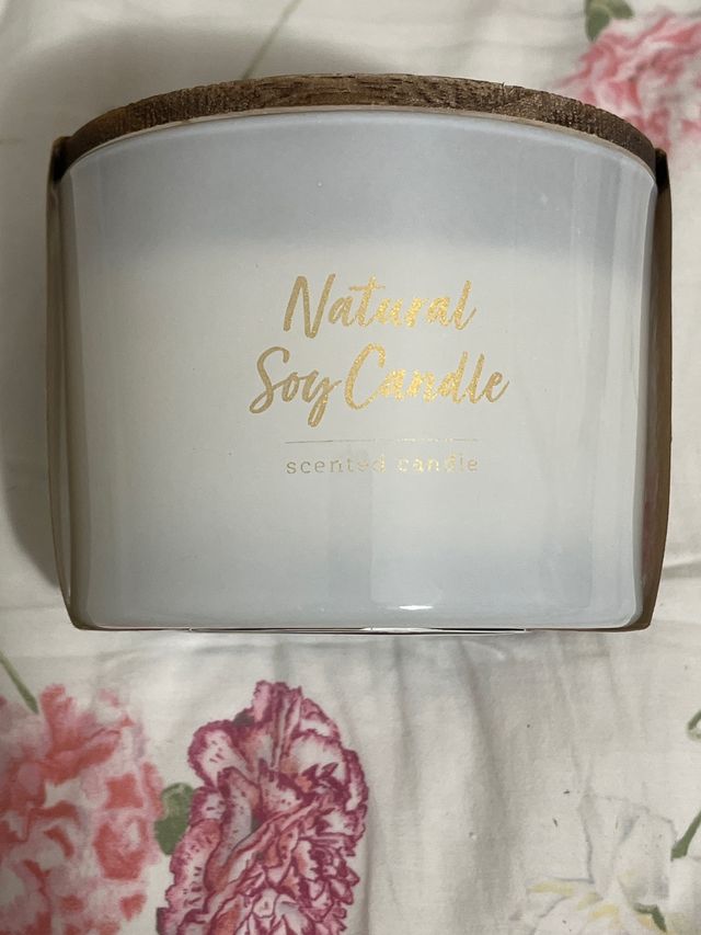 Candela - vetro e legno