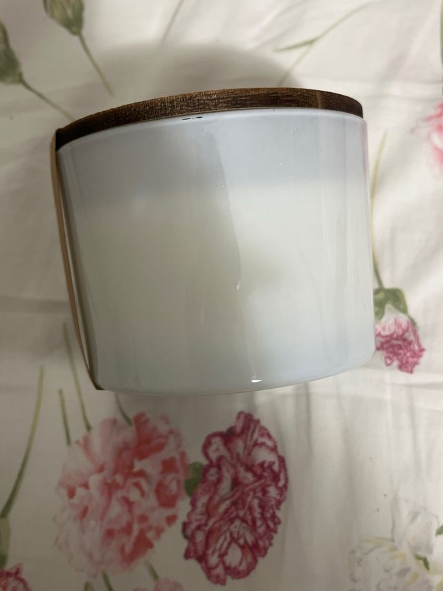 Candela - vetro e legno