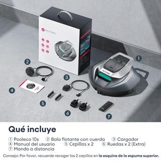 Robot limpiafondos piscina - PRECINTADO