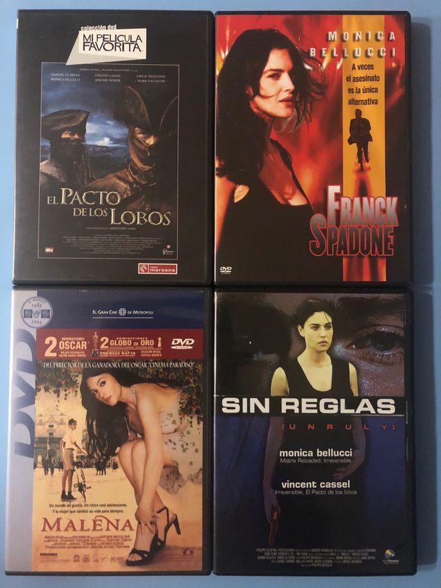 4 DVD Monica Bellucci
