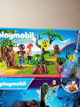 Playmobil castillo dracula y bosque magi