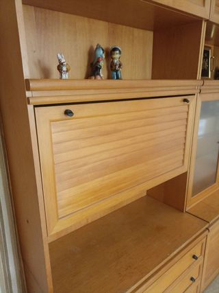 Libreria in legno a 2 corpi