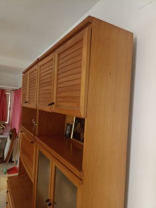 Libreria in legno a 2 corpi