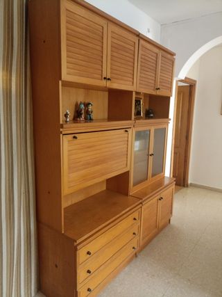 Libreria in legno a 2 corpi